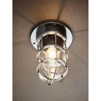 Emerald Ceiling Lamp in Antique Silver-abc