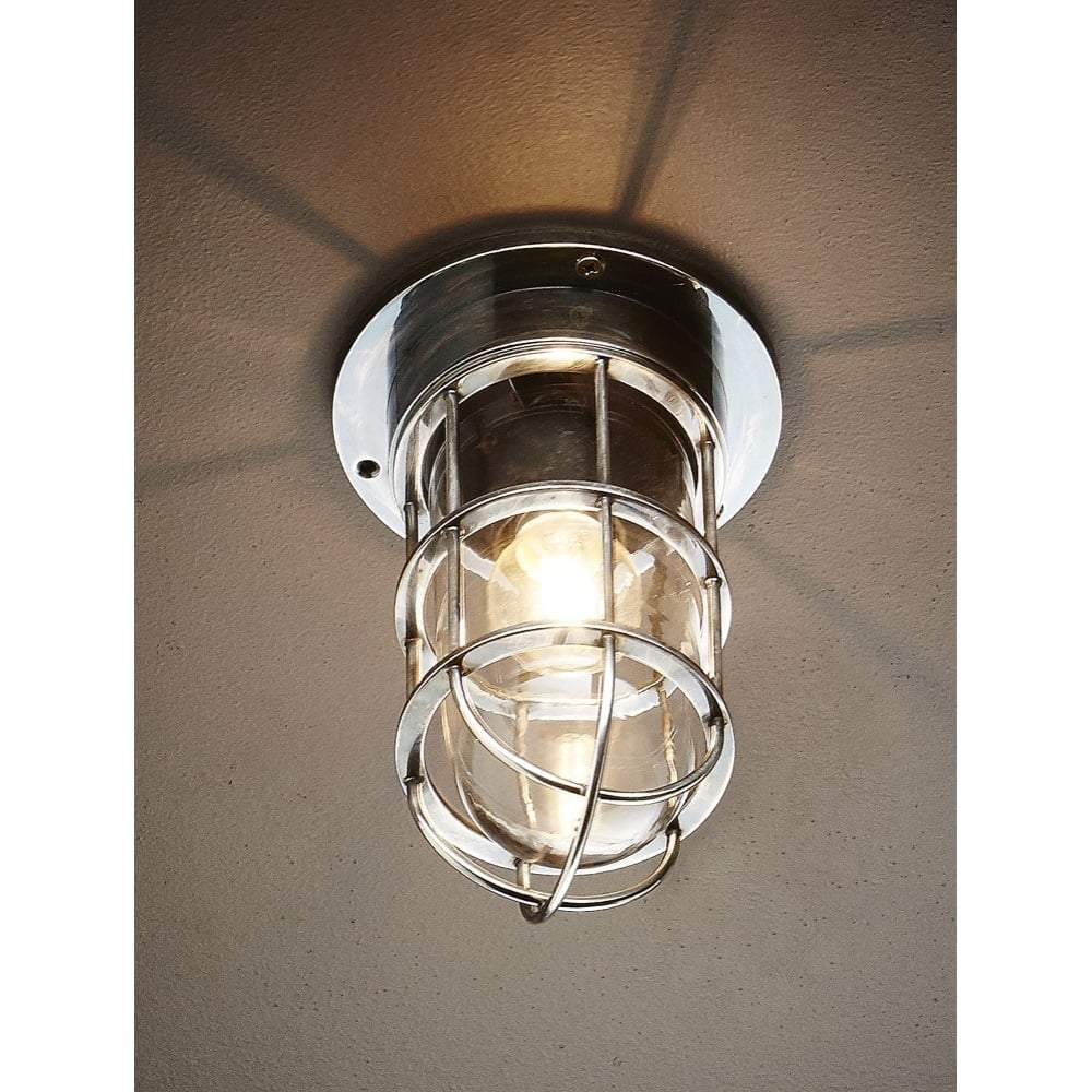 Emerald Ceiling Lamp in Antique Silver-abc