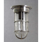 Emerald Ceiling Lamp in Antique Silver-abc