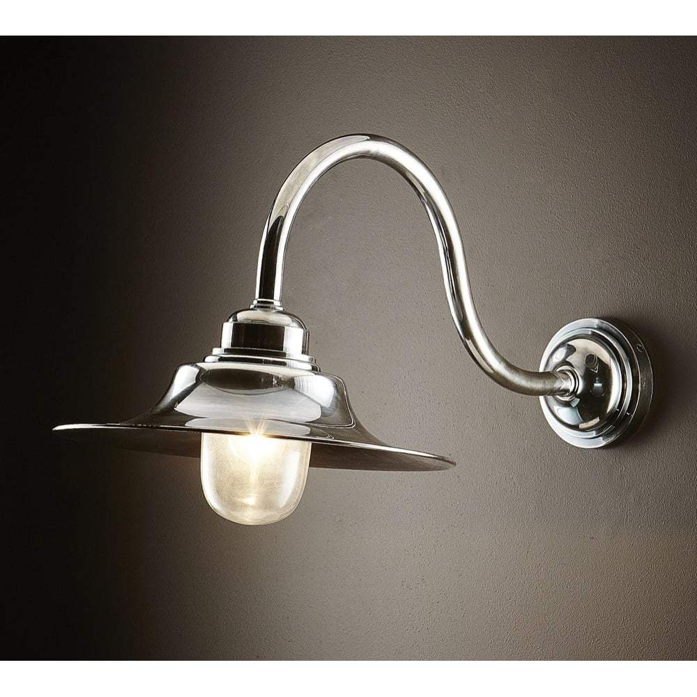 Victorian Wall Lamp in Antique Silver-abc