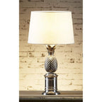 Bermuda Table Lamp Base Antique Silver-abc