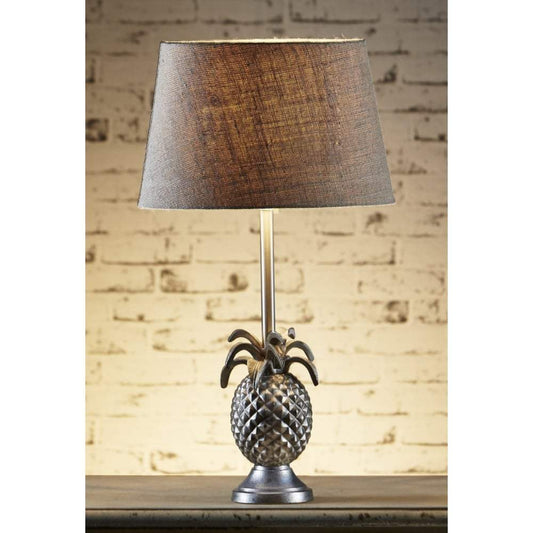 St Martin Table Lamp Base Ant Silver-abc