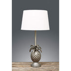 St Martin Table Lamp Base Ant Silver-abc