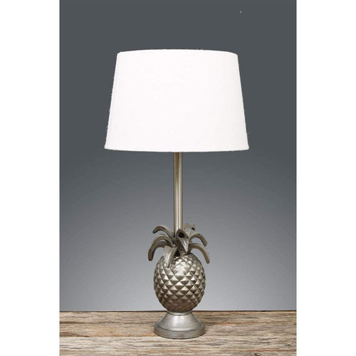 St Martin Table Lamp Base Ant Silver-abc