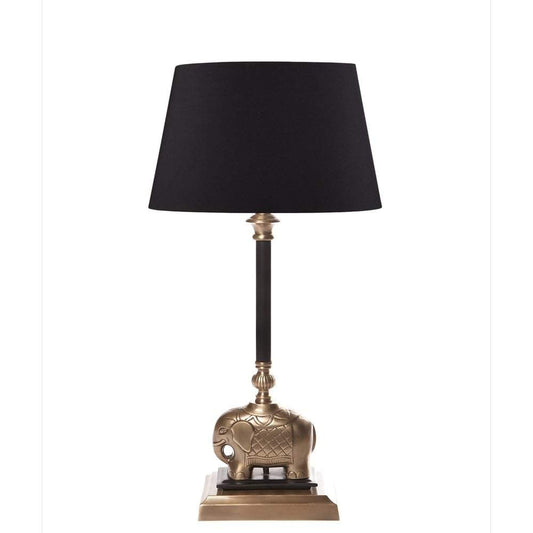 Sabu Table Lamp Base Dark Ant Brass-abc