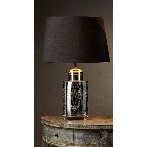 Kensington Lge Table Lamp Base Nickel-abc