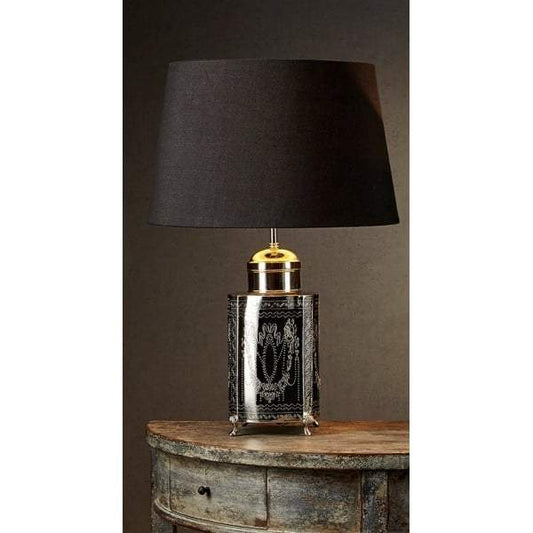 Kensington Lge Table Lamp Base Nickel-abc