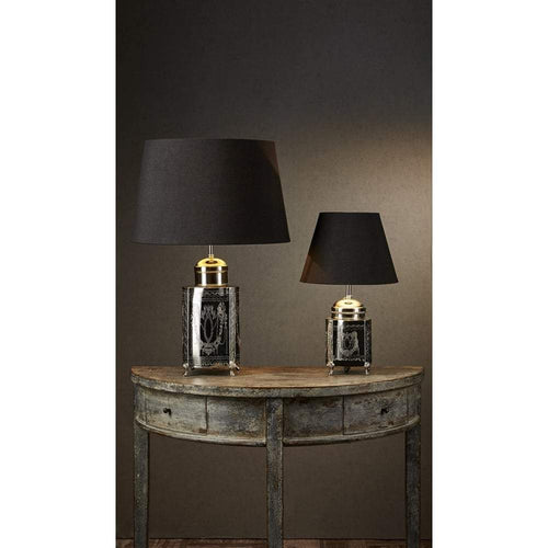 Kensington Lge Table Lamp Base Nickel-abc