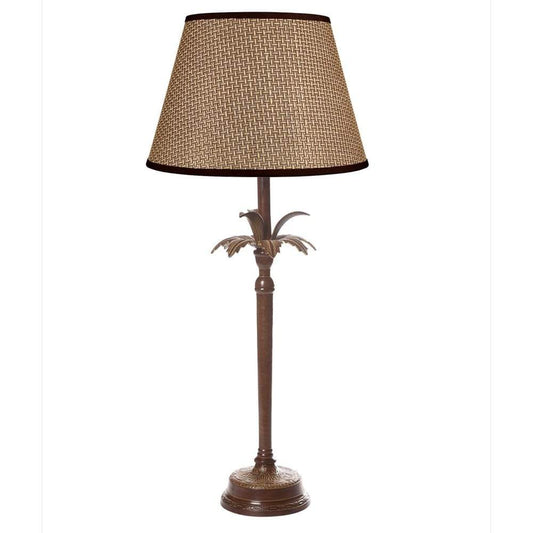 Casablanca Table Lamp Base Brown-abc