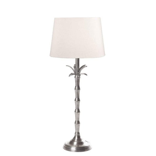 Bahama Small Table Lamp Base Silver-abc
