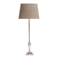 Lyon Table Lamp Base Antique Silver-abc