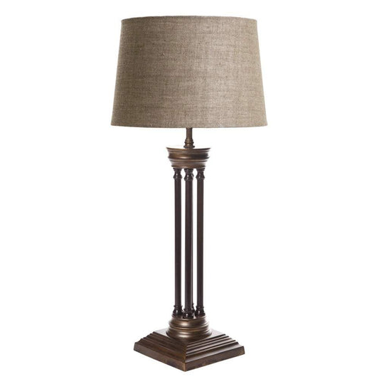 Hudson Table Lamp Base Bronze-abc