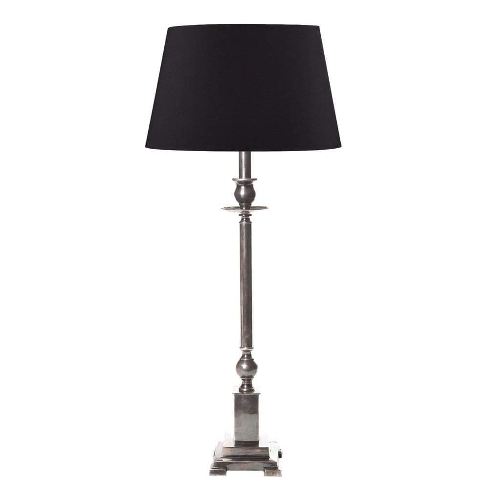 Canterbury Table Lamp Base Ant.Silver-abc