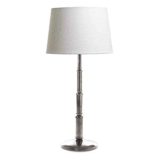 Chapman Table Lamp Base Antique Silver-abc