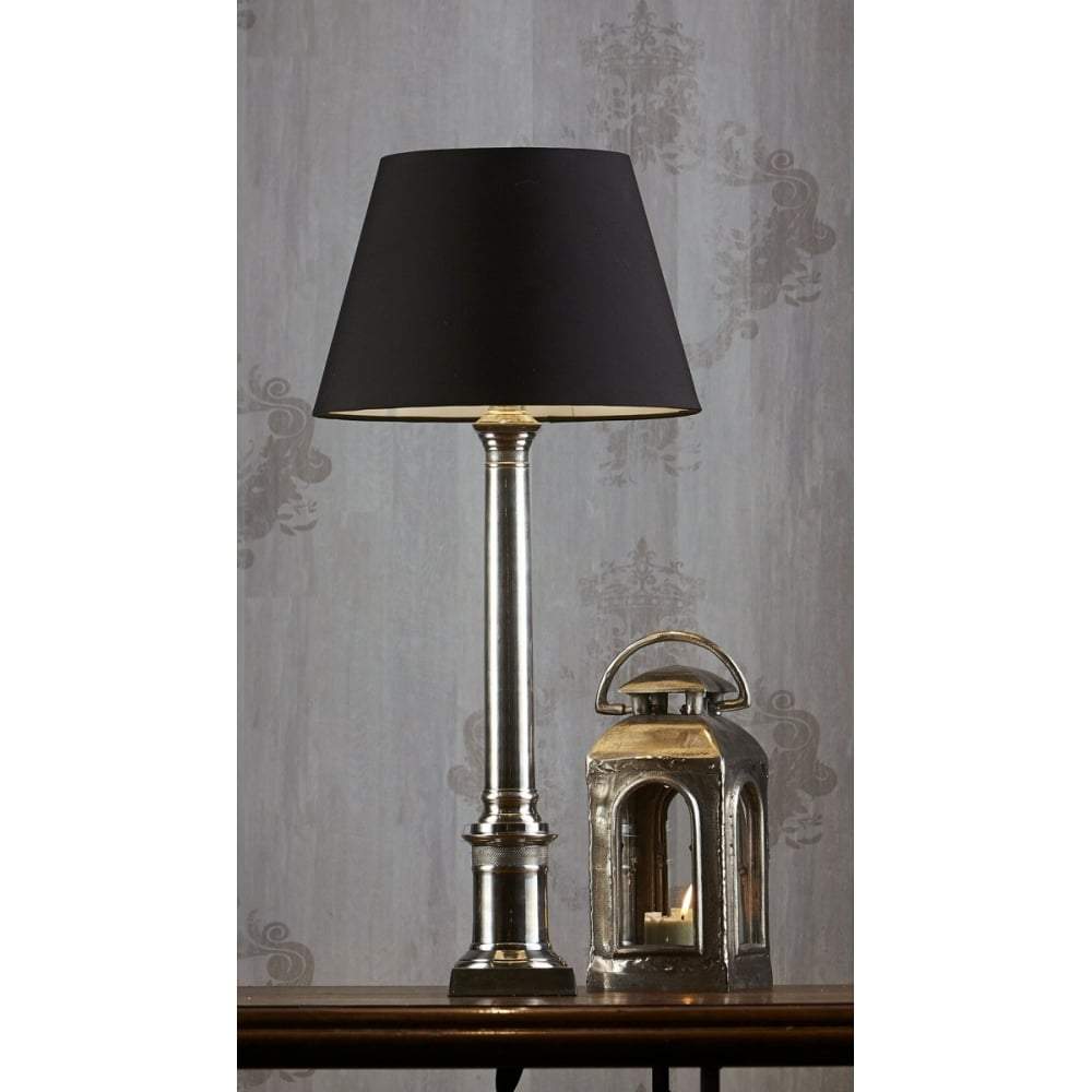 Wiltshire Table Lamp Base Ant.Silver-abc