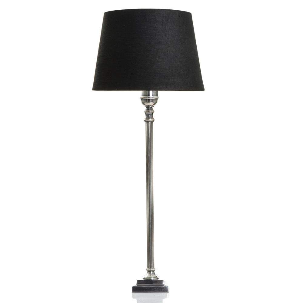 Crawford Table Lamp Base Silver-abc