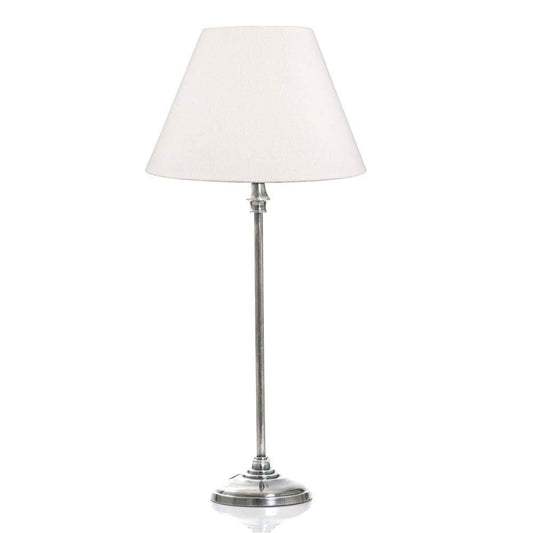 Swanston Table Lamp Base Antique Silver-abc