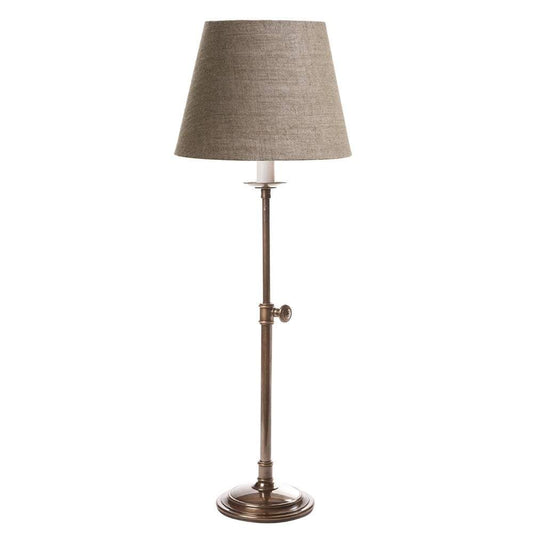 Davenport Table Lamp Base Ant.Brass-abc