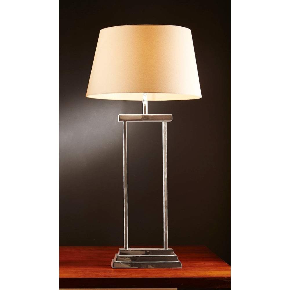 Bondi Table Lamp Base Nickel-abc