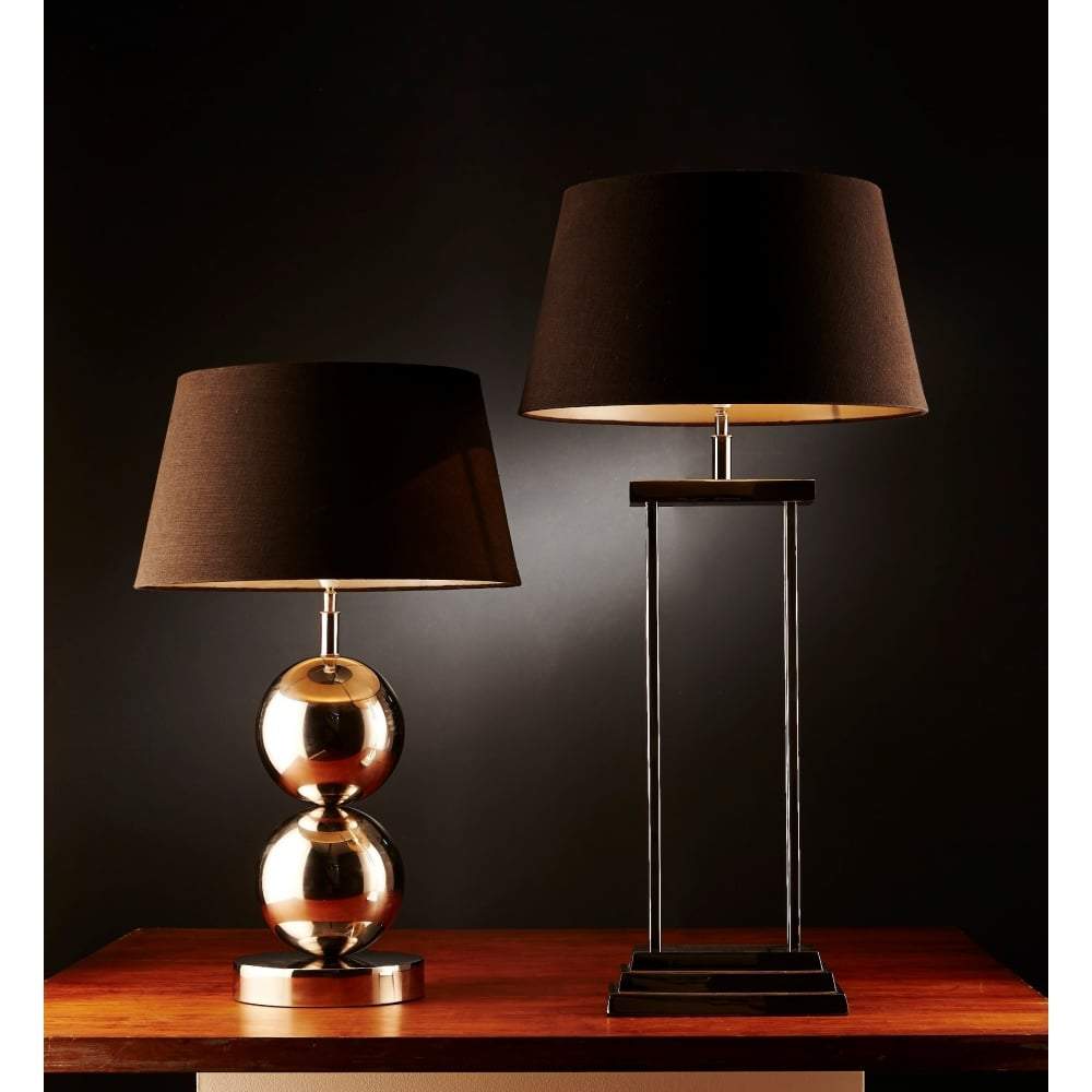Bondi Table Lamp Base Nickel-abc