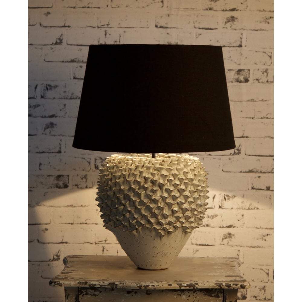 Warwick Table Lamp Base Cream-abc