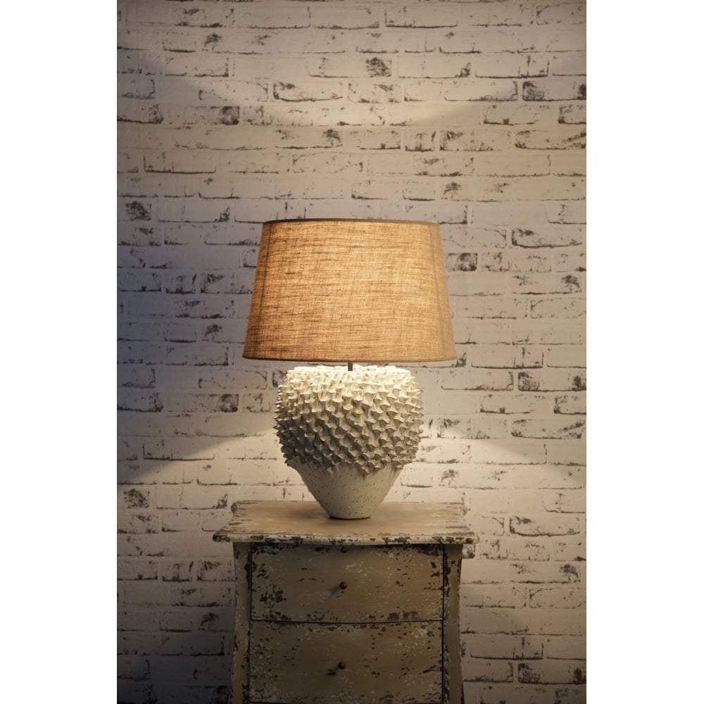 Warwick Table Lamp Base Cream-abc