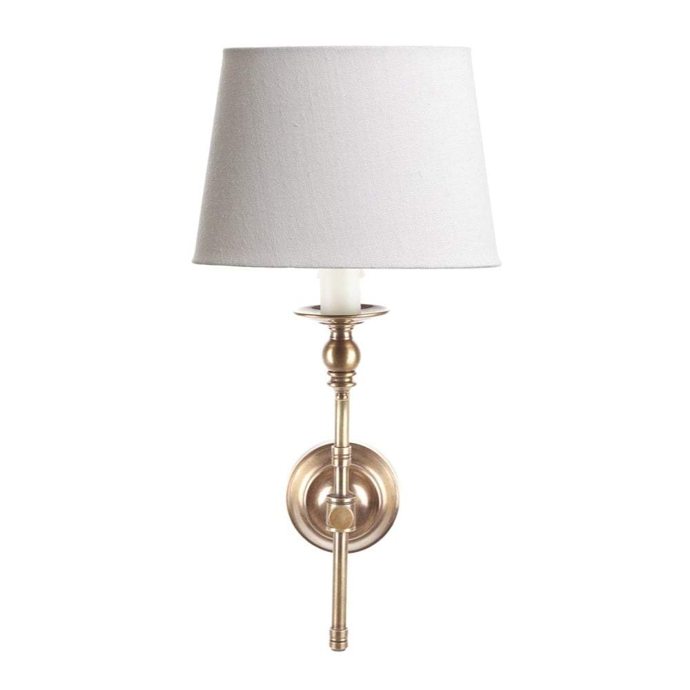 Soho Curved Sconce Base Antique Brass-abc