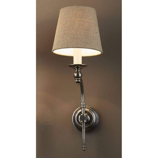 Soho Curved Sconce Base Antique Silver-abc