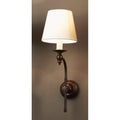 Soho Curved Sconce Base Bronze-abc