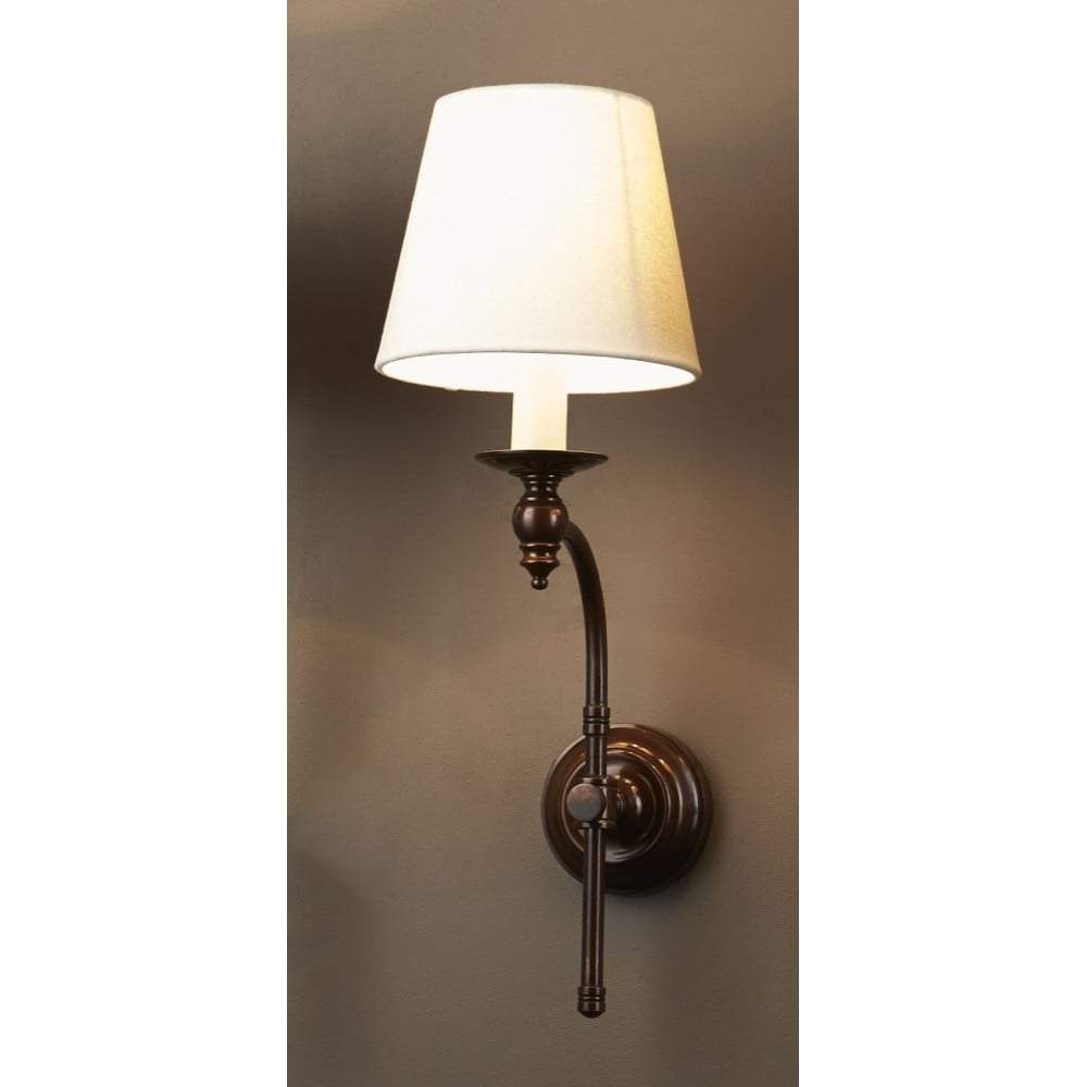 Soho Curved Sconce Base Bronze-abc