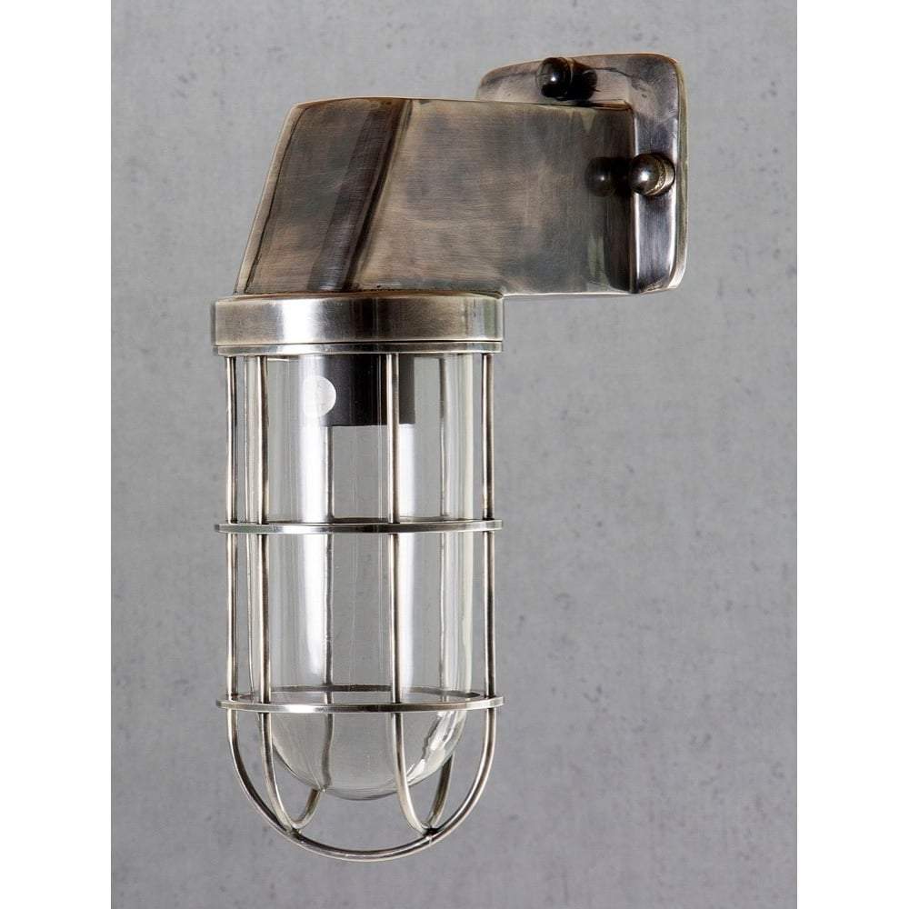 Royal London Wall Lamp Antique Silver-abc