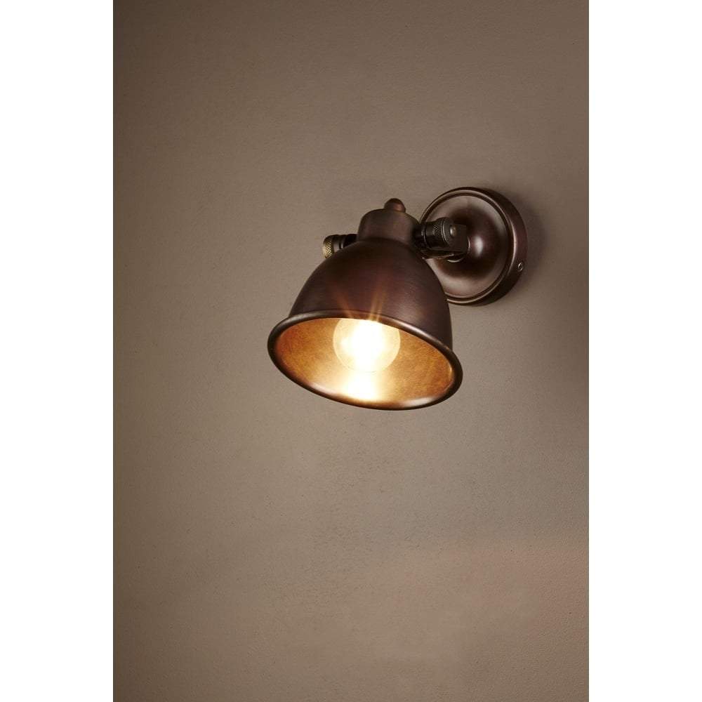 Phoenix Wall Lamp Dark Brass-abc
