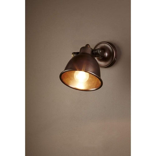 Phoenix Wall Lamp Dark Brass-abc