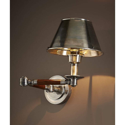 Benton Swing Arm Sconce Antique Silver-abc