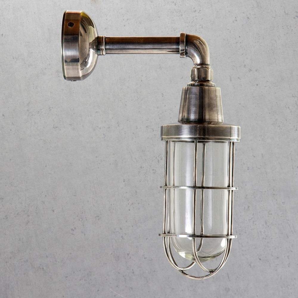 Starboard Wall Lamp Antique Silver-abc