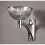Astor Glass Wall Lamp Silver-abc