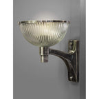 Astor Glass Wall Lamp Silver-abc