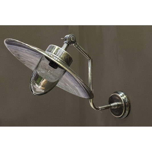 Regent Wall Lamp Antique Silver-abc