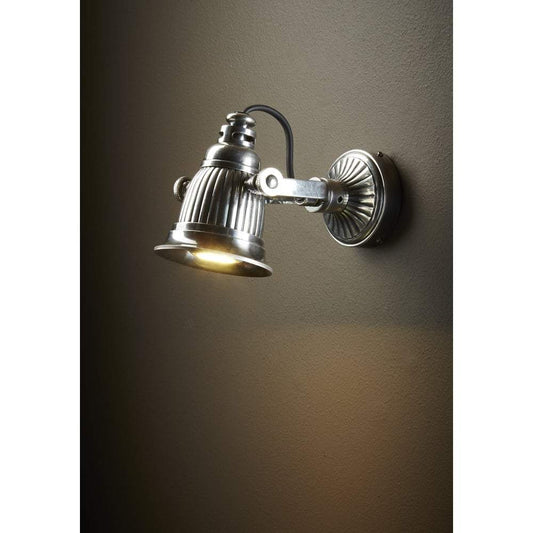 Caledonia Wall Lamp Silver-abc