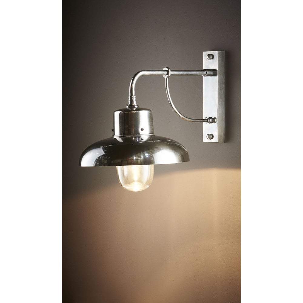 Bridgewater Outdoor Wall Lamp Silver-abc
