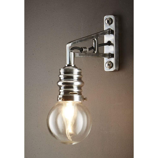 Carlton Wall Lamp Silver-abc
