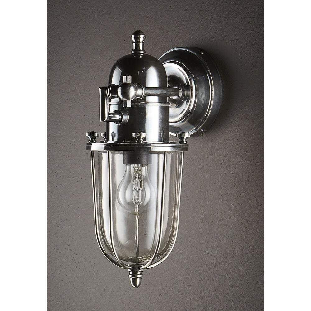 Chapel Wall Lamp Outdoor Silver-abc