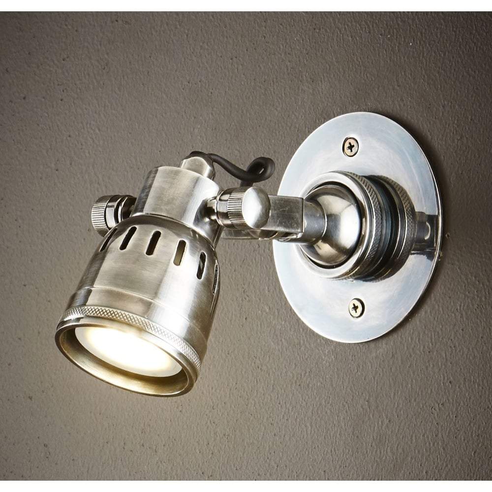 Seattle Short Arm Wall Light Silver-abc