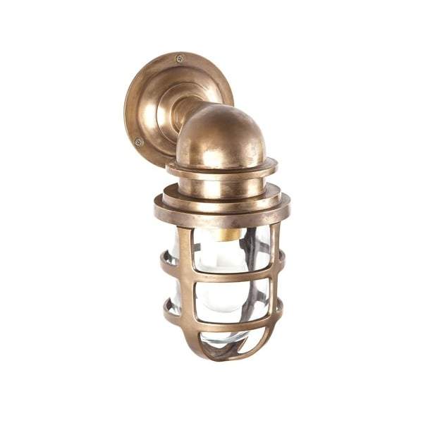 Porto Wall Lantern Antique Brass-abc