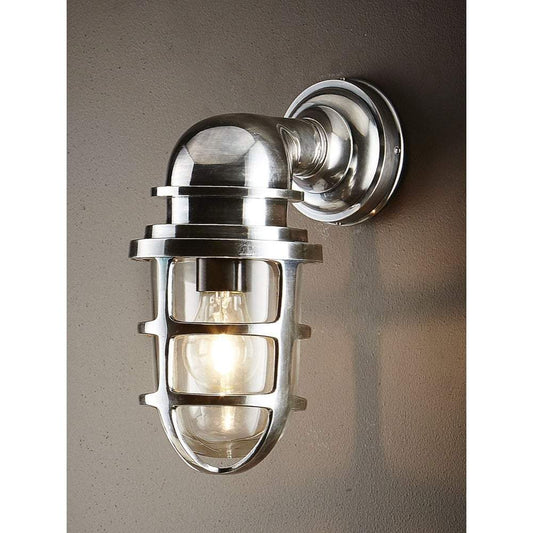 Porto Wall Lantern Antique Silver-abc