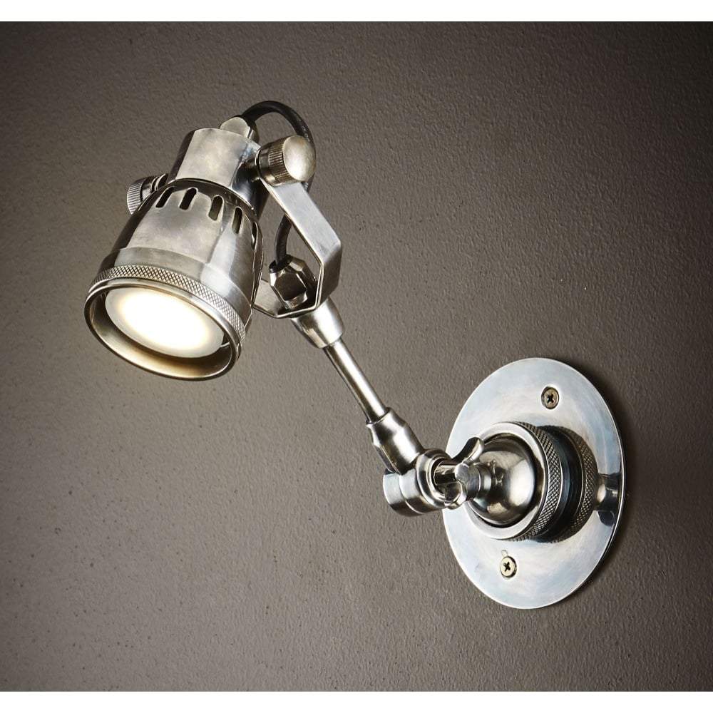Seattle Long Arm Wall Light Silver-abc