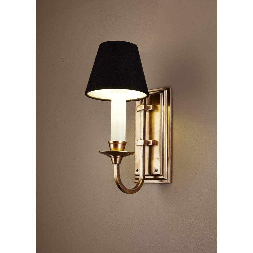 East Borne Sconce Base Antique Brass-abc