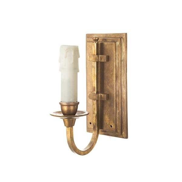 East Borne Sconce Base Antique Brass-abc