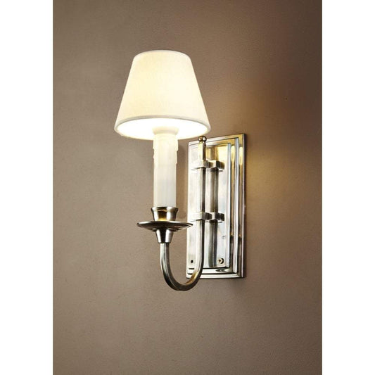 East Borne Sconce Base Antique Silver-abc