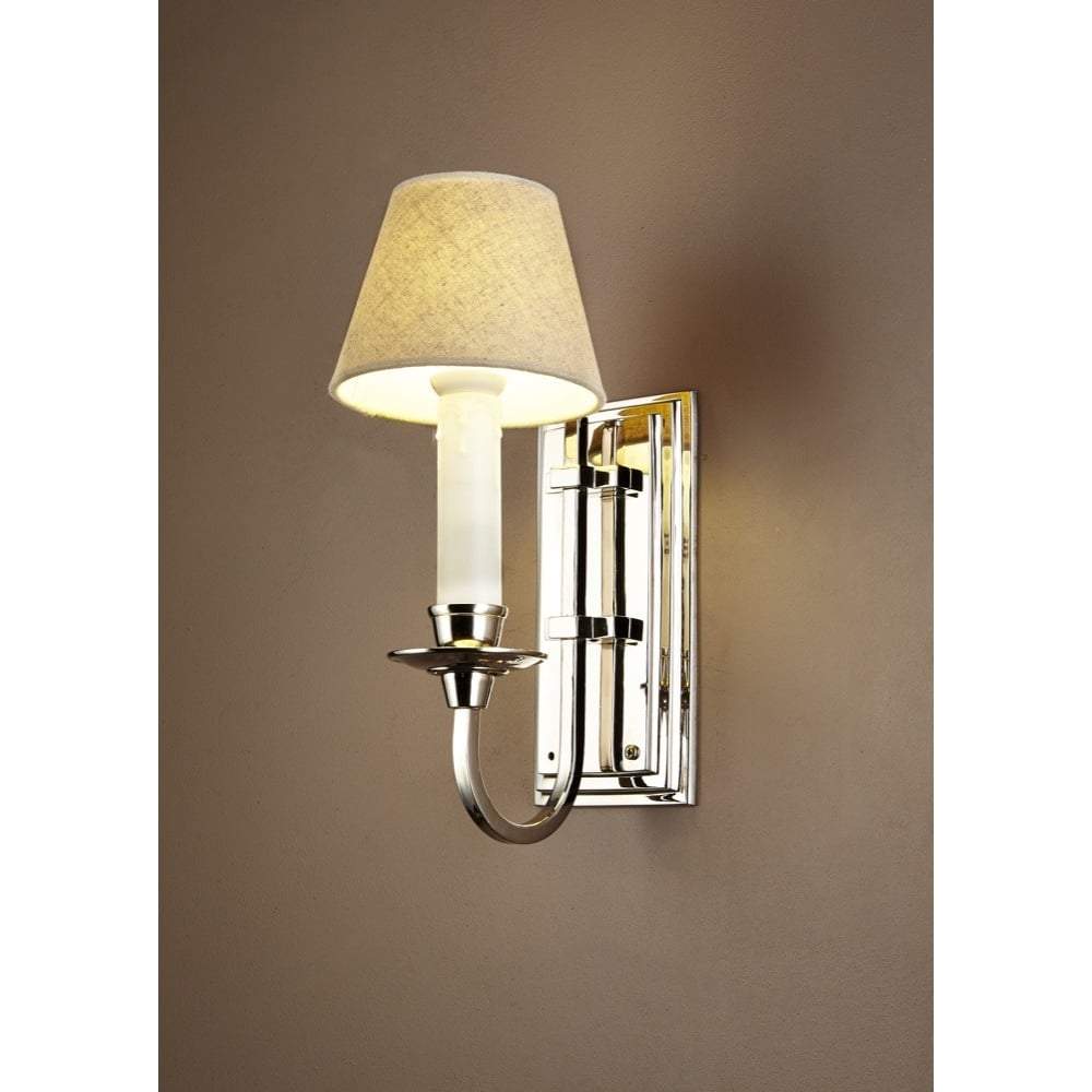 East Borne Sconce Base Nickel-abc